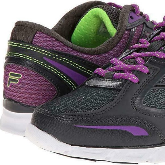Fila Fresh 3 Women's Gray/Purple Athletic Shoe. - Picture 3 of 3